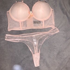 Fashion Nova Lingerie Set.